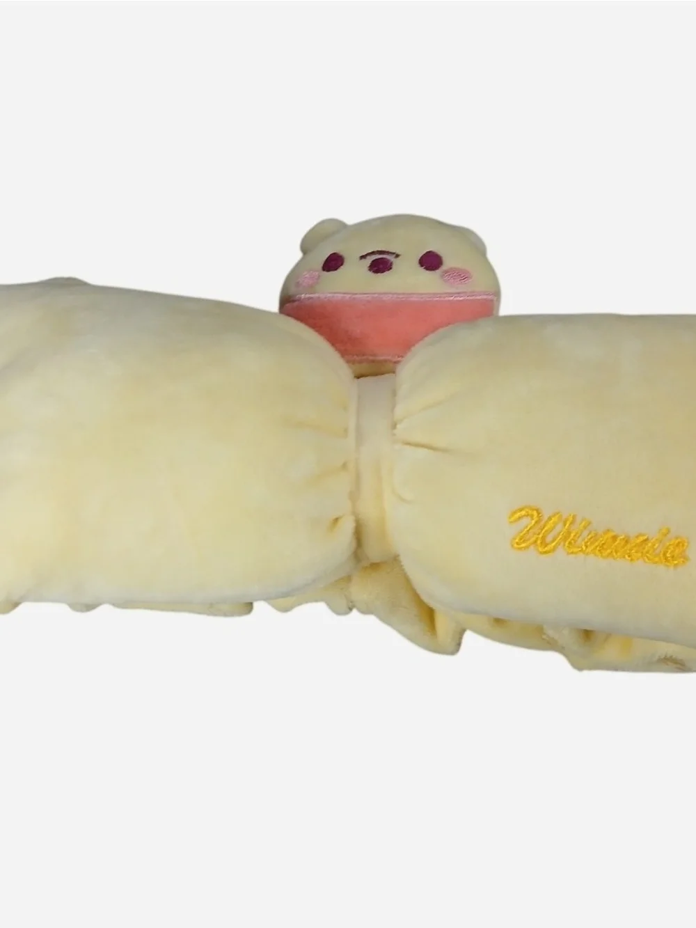 Disney Winnie the Pooh Plush Spa Headband Soft Makeup Facial Wash Hair Band...